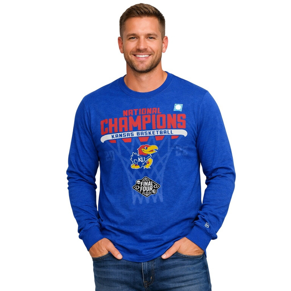 Kansas Jayhawks Basketball National Championship 2022 Top Small